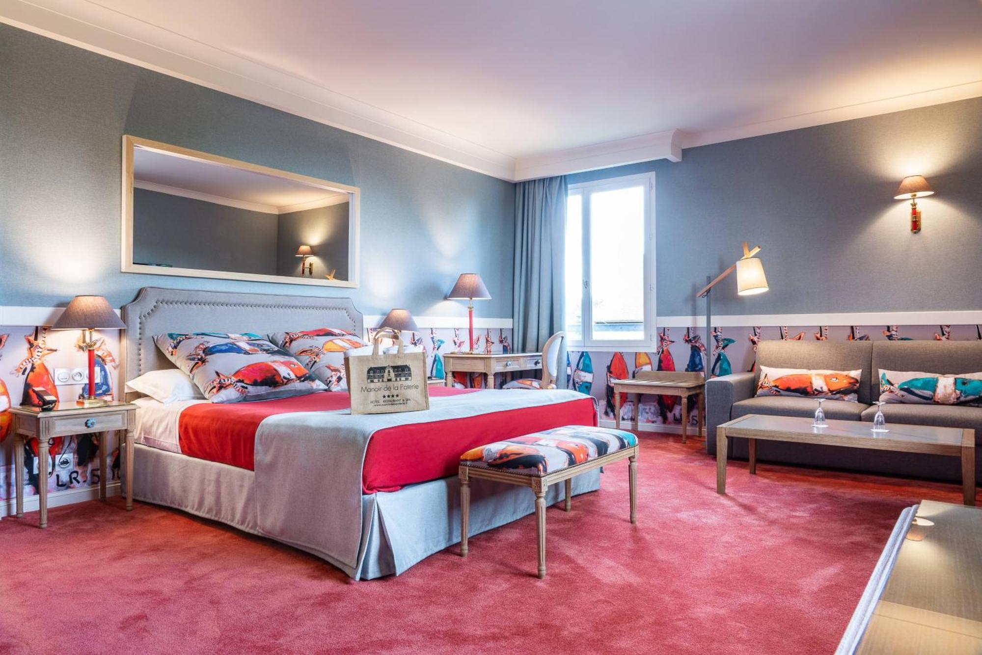 Le Manoir De La Poterie & Spa Cricquebœuf Zewnętrze zdjęcie