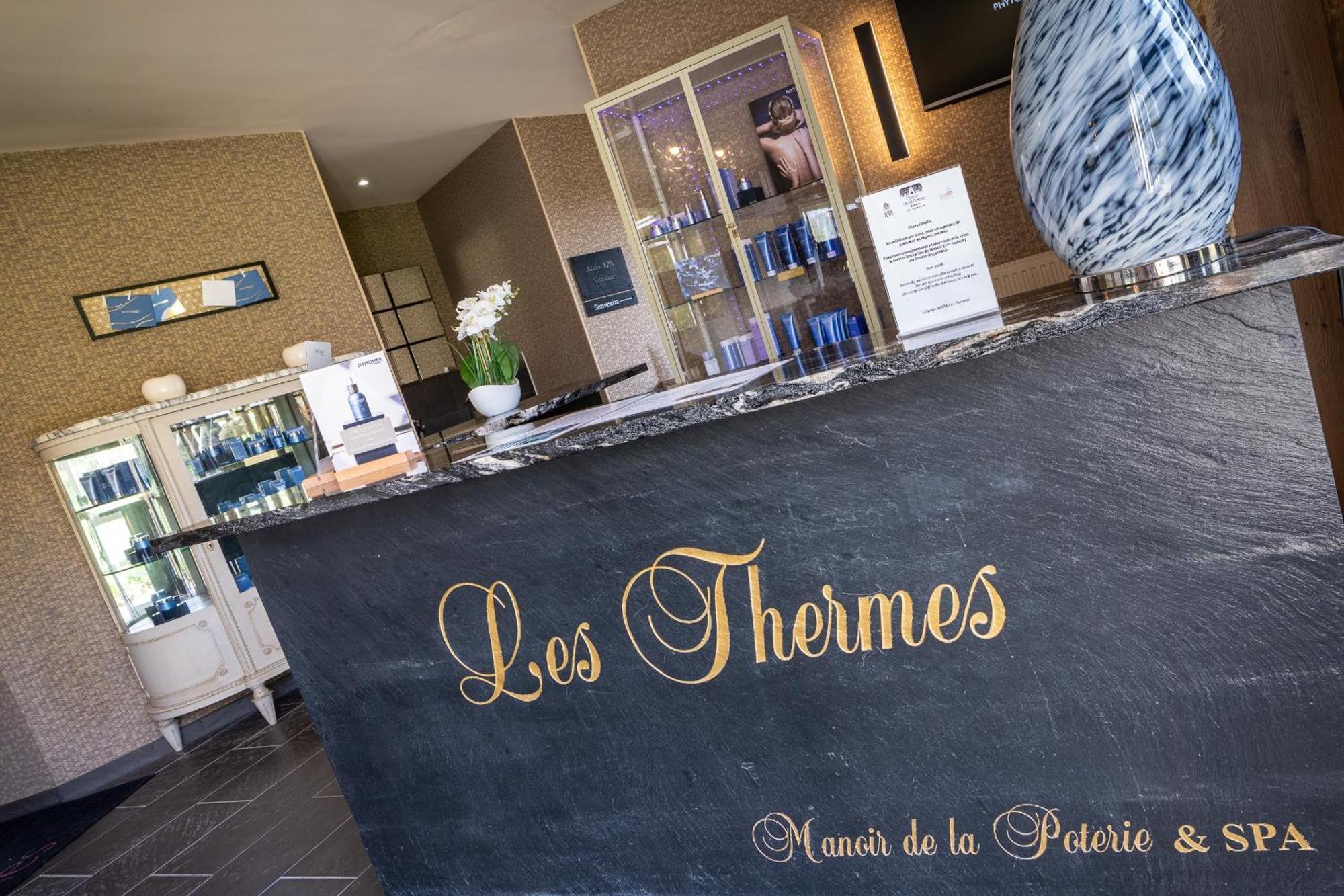 Le Manoir De La Poterie & Spa Cricquebœuf Zewnętrze zdjęcie